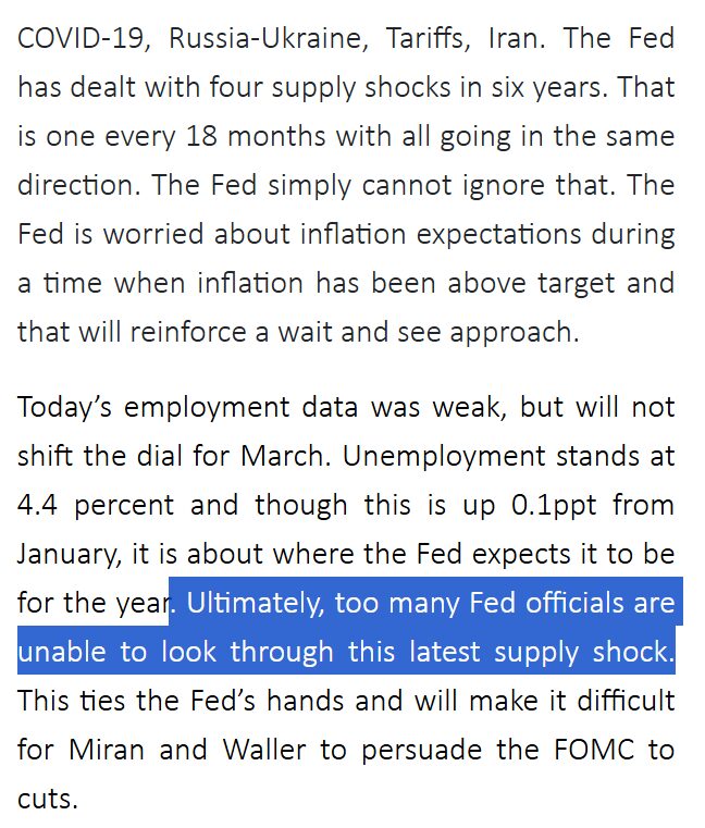 Image for the Tweet beginning: Neil Dutta says that the